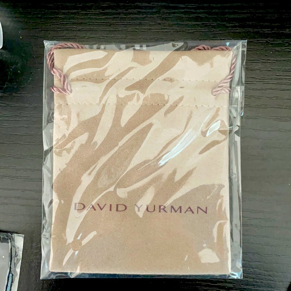 David Yurman Drawstring Bag NWT SEALED